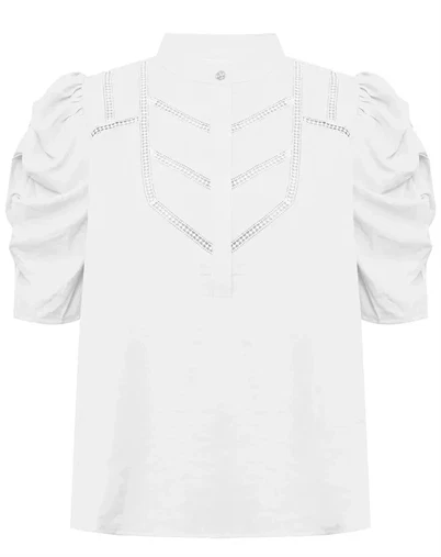 Gossia - KartiGO Jo Bluse - Off-White